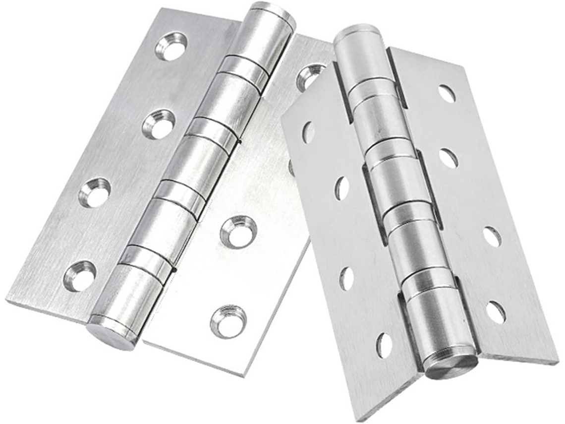 Dobradiça para Porta de 2 2 P 4 P, Resistente, Aço Inoxidável, Suave