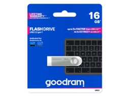Memória Usb GOODRAM Flashdrive 16 Gb Prateado