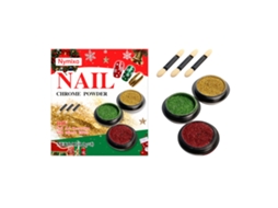 Kit de Unhas Glitter Magic Mirror Brilho Intenso