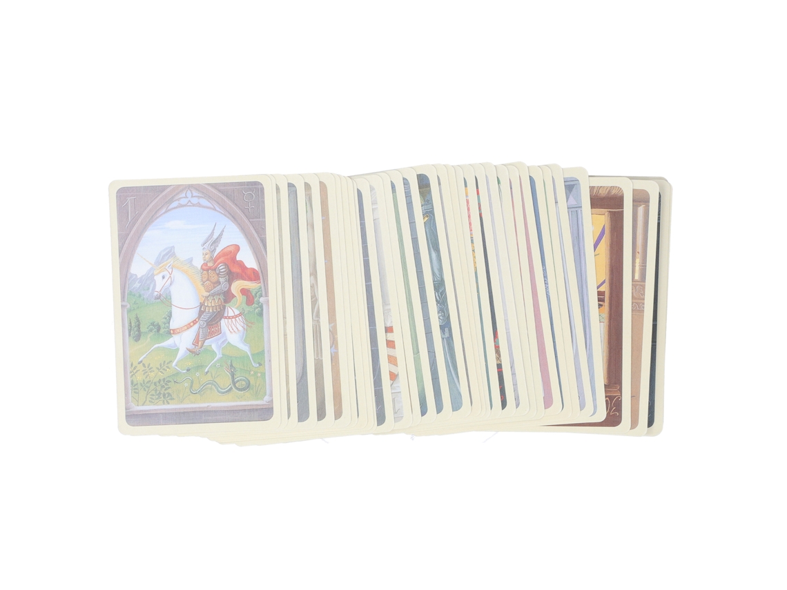 Primerox 36 Cartas de Tarot de Divinação Jogo de Previsão do Futuro para Festa Família