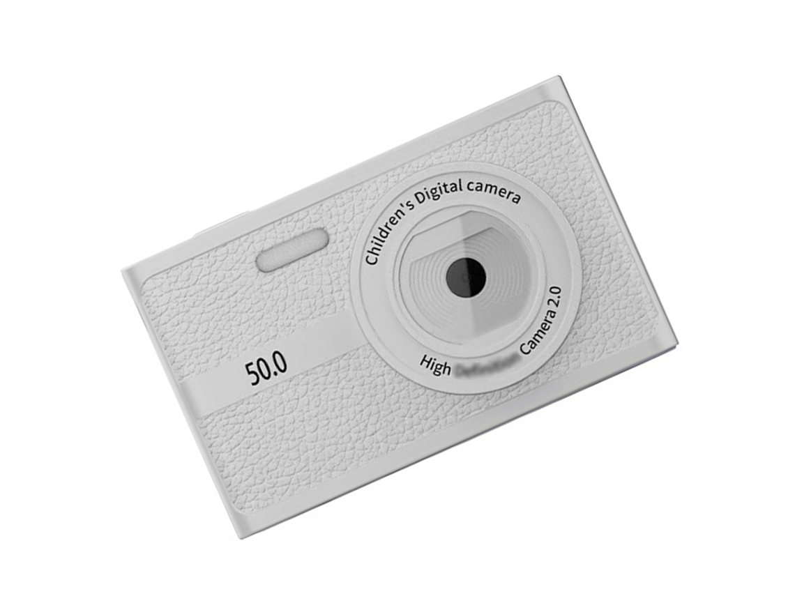 Câmera Digital Infantil 1080p Compacta Com Zoom 16x, Tela Lcd De 2" E Detecção Facial Para Meninos E Meninas Roxa