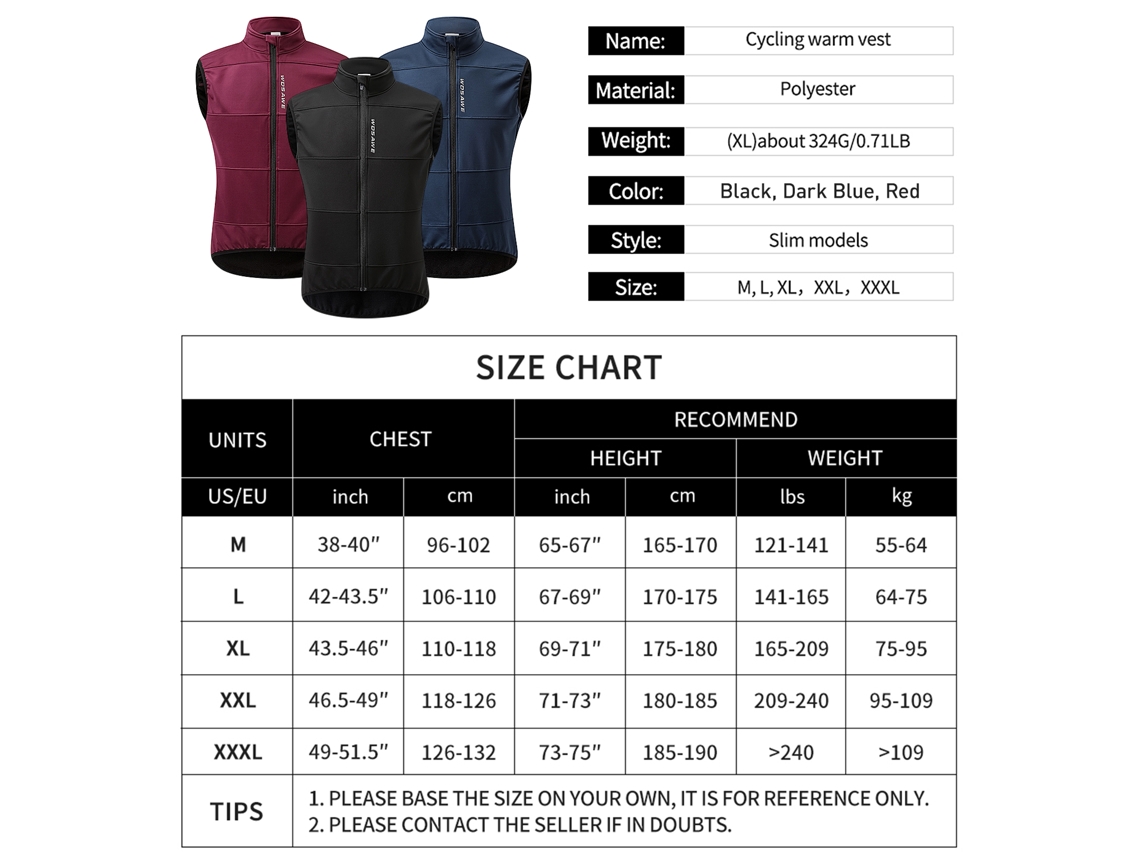 2026horizon-chaleco De Ciclismo Para Hombre Sin Mangas Impermeable Térmico Polar Para Deportes Al Aire Libre Running Hiking Caminar