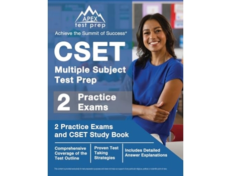 Livro CSET Multiple Subject Test Prep de J M Lefort (Inglês)