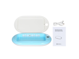 Sanitizador Uv Portátil Com Carregador Sem Fio Para Telefones, Joias E Mais
