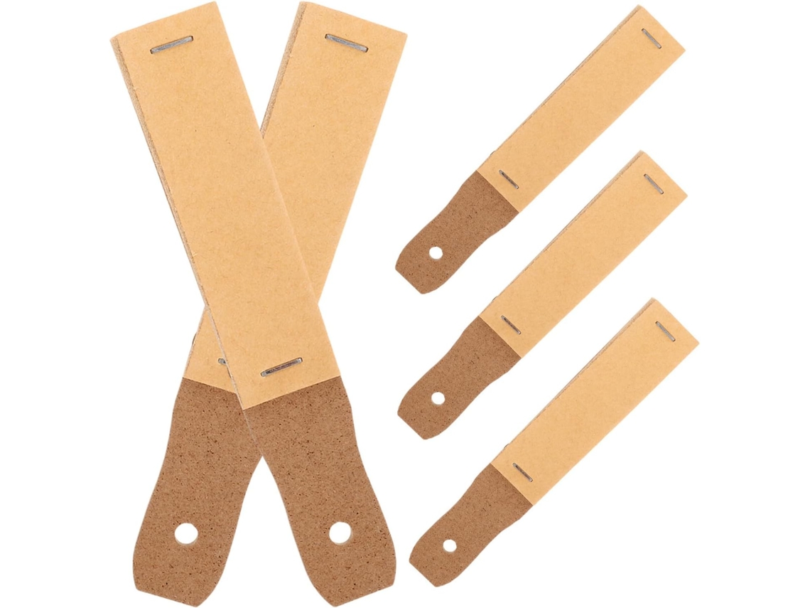 Conjunto De 5 Folhas De Lixa De Alta Densidade Para Apontar Lápis E Desenhar.