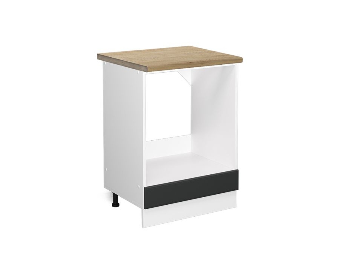 Armário de forno R-Line, 60 cm, PT Carvalho, Country Antracite, Vicco