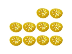 10 Peças Armadilha Para Vespas Armadilha De Funil Amarelo Vespas Diy Armadilha De Insetos, Armadilha Para Insetos Para O Exterior, Controle.