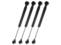 Magiclulu Conjunto De 4-amortecedores A Gás Para Dobradiças Armário, Suporte De Segurança Com Alta Resistência, Em Aço