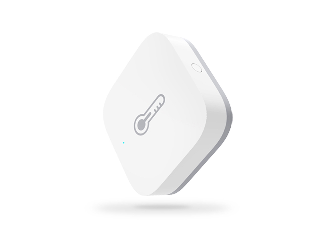 Sensor de temperatura e umidade Aqara WS-DCGQ11LM detecção em tempo real com Zigbee | S/MARCA