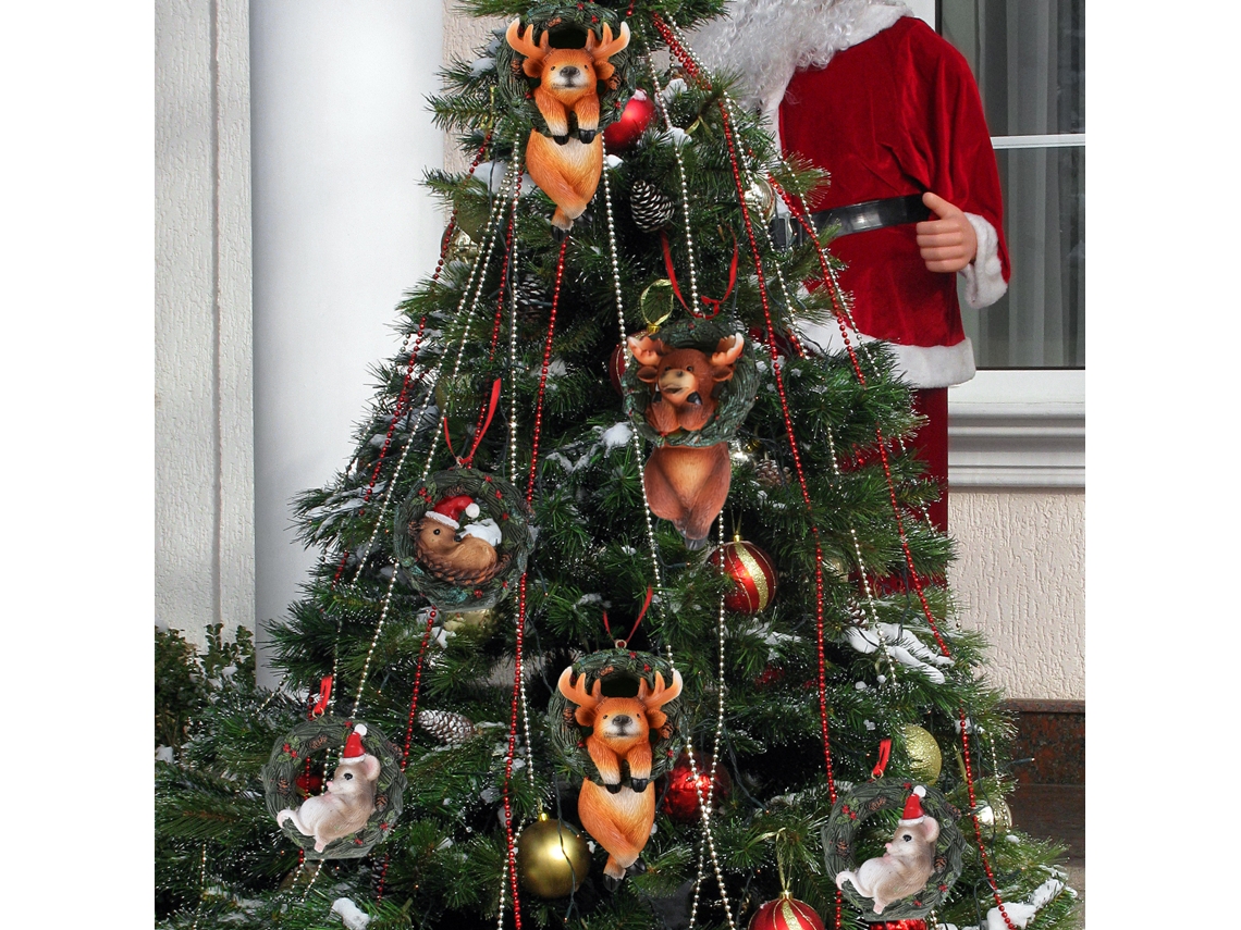 Laxiscreed Laje De Natal Com Material Acolhedor Para Decoração Natalícia