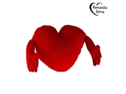 Coração Vermelho com Mãos 70 Cm