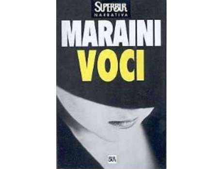 Livro Voci de Dacia Maraini (Italiano)