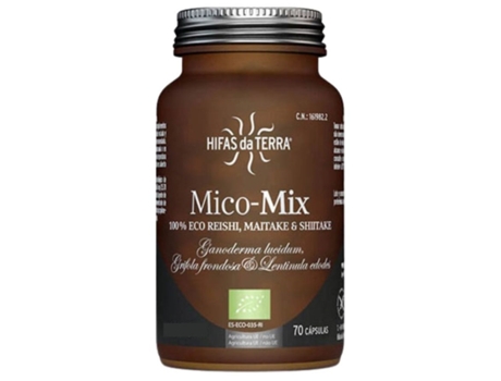 Mico-Mix Sem Glúten Bio Vegan 70Caps Hifas Da Terra Hifas Da Terra Hdt