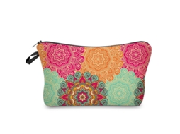 Bolsa de Maquillaje Linjou para Mulher Impermeável Bonita Espaçosa para Viagem e Higiene S/MARCA