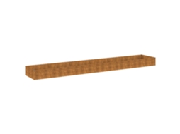 Garden Raised Bed, Garden Raised Beds Vidaxl Marrom Aço (579 X 100 X 36 Cm)