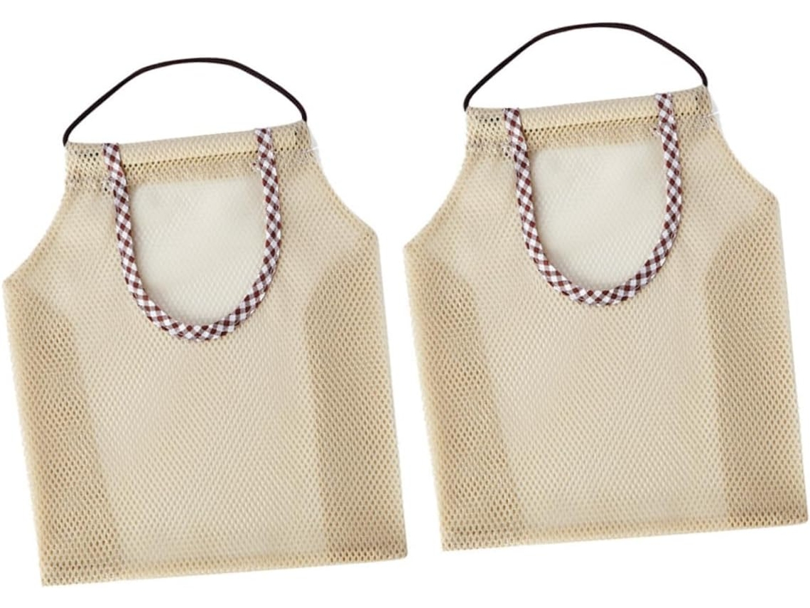 Conjunto de 2 Sacos Malha para Suspensão, Ideais Frutas e Verduras. Respiráveis, Multifuncionais CHABERLU