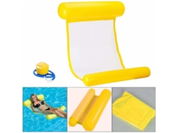 Rede Inflável, Boia Inflável Para Piscina E Espreguiçadeira Inflável. Piscina Inflável. Portão Flutuante Dobrável Multifuncional.