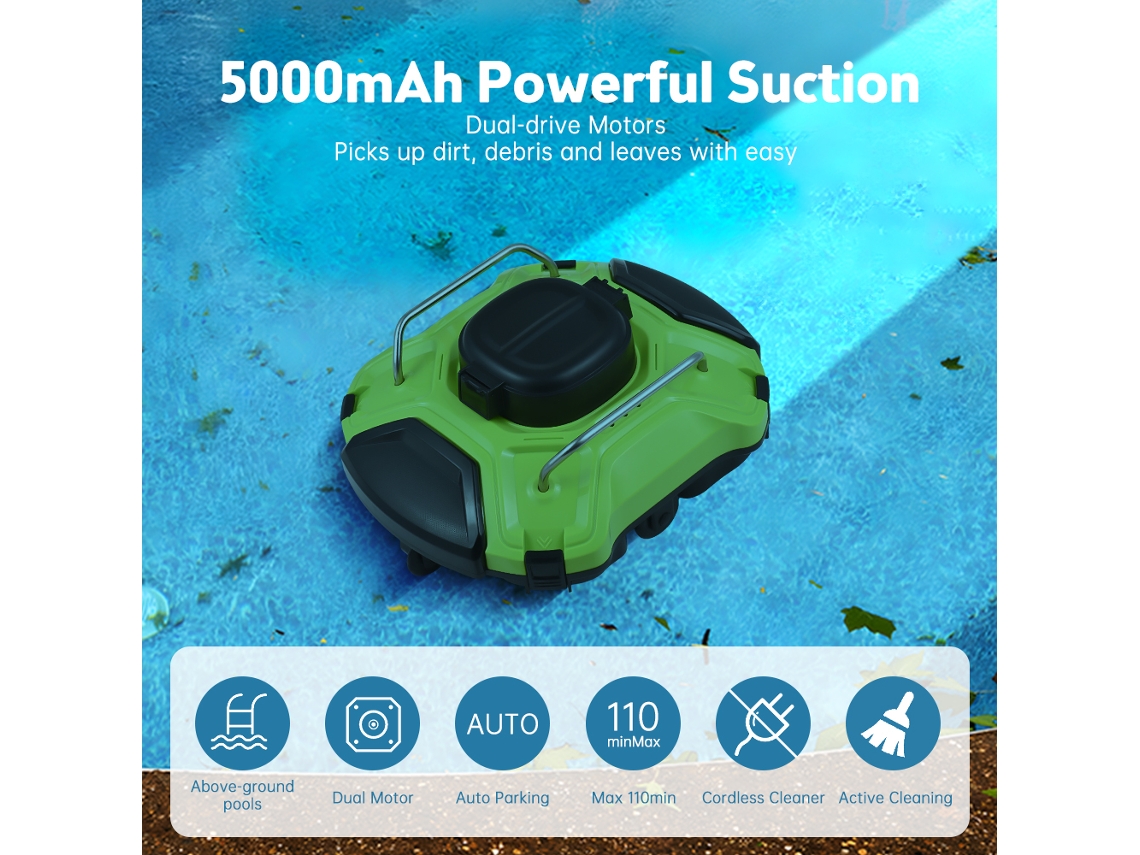 Limpador Robótico Sem Fio para Piscina LAXISCREED