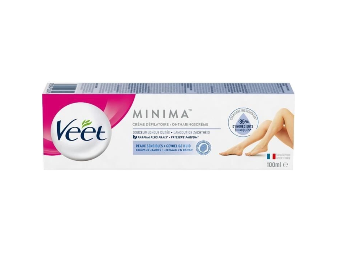 Vett Crème Depilatória Minima Peles Sensíveis 100ml Veet