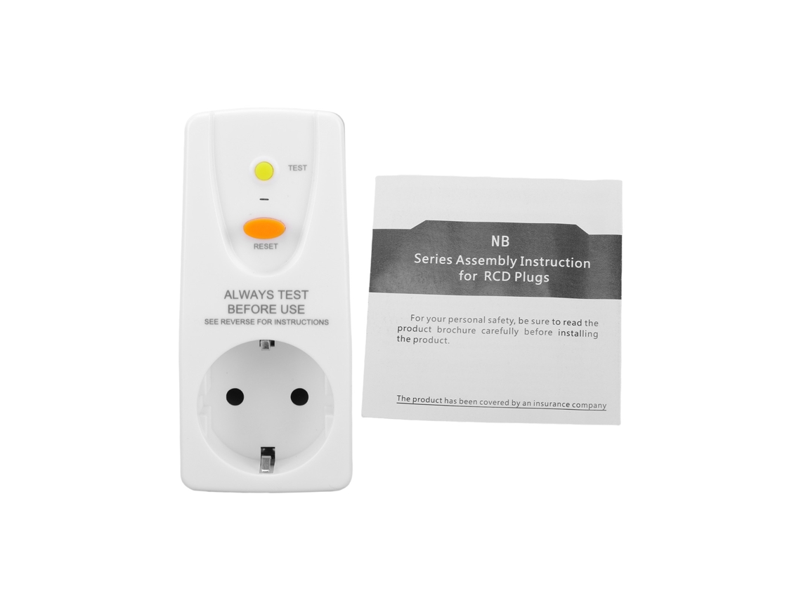Laxiscreed Plugue Protetor De Fuga 16a Com Desligamento Automático E Reinicialização