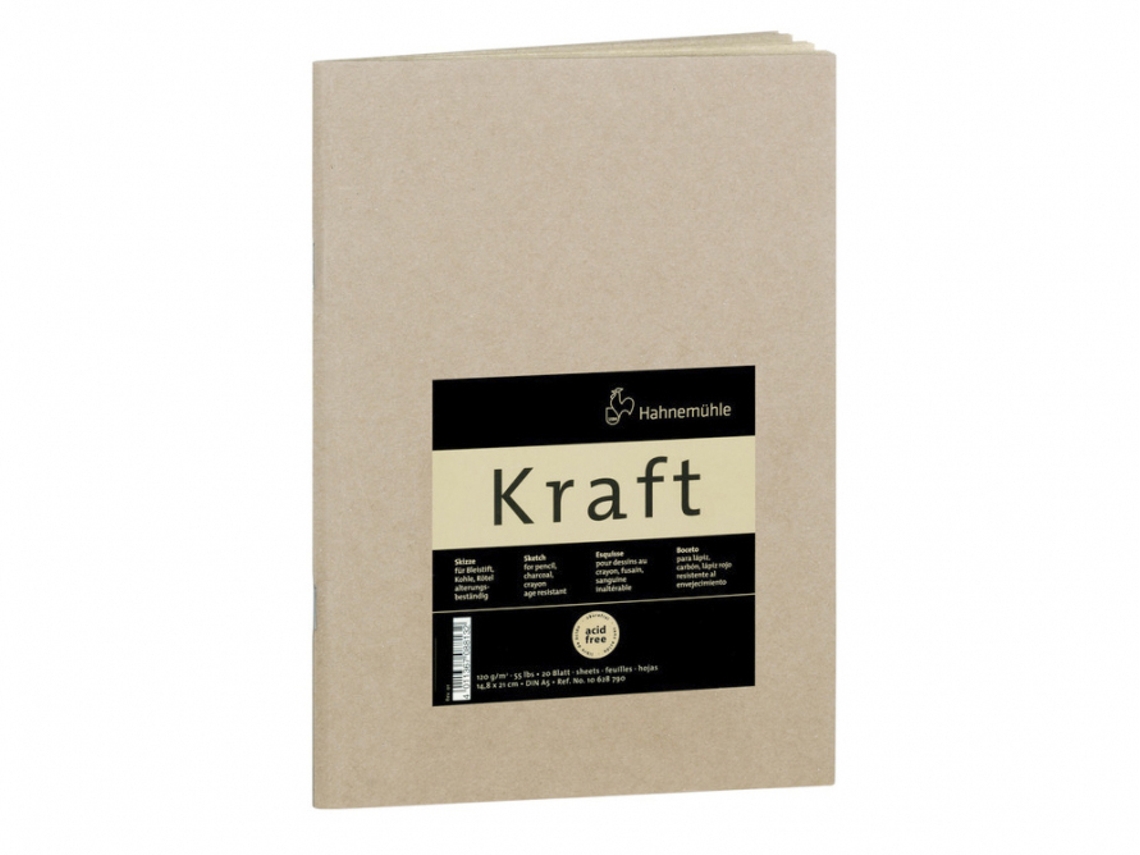 Bloco Kraft 120Gr 20Fls A4