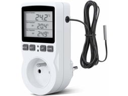 Lurelia Saída De Termostato, Saída De Temporizador Digital, Saída Programável Digitalmente Com Sonda, Temporizador Digital Programável, Aquecimento