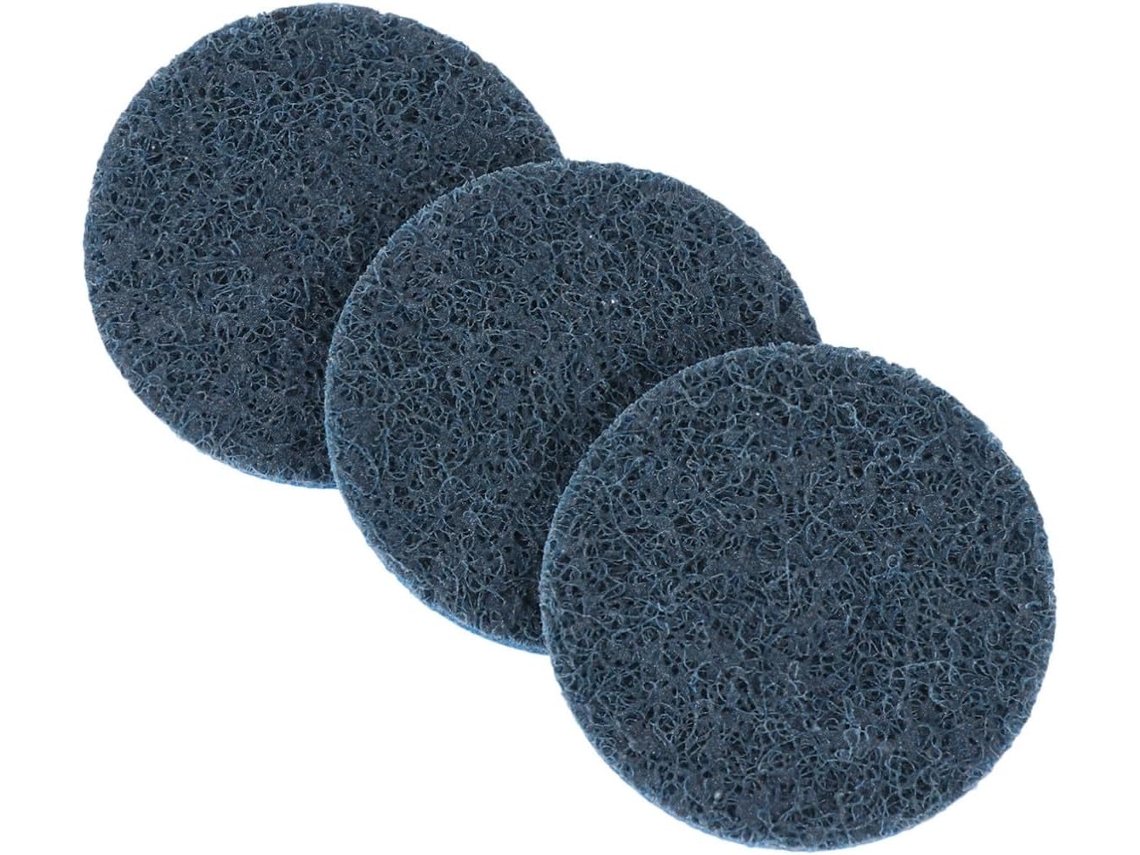 Pacote Com 50 Discos De Lixa De Nylon De 2 Polegadas (5 Cm), Óxido De Alumínio Marrom, Leves.