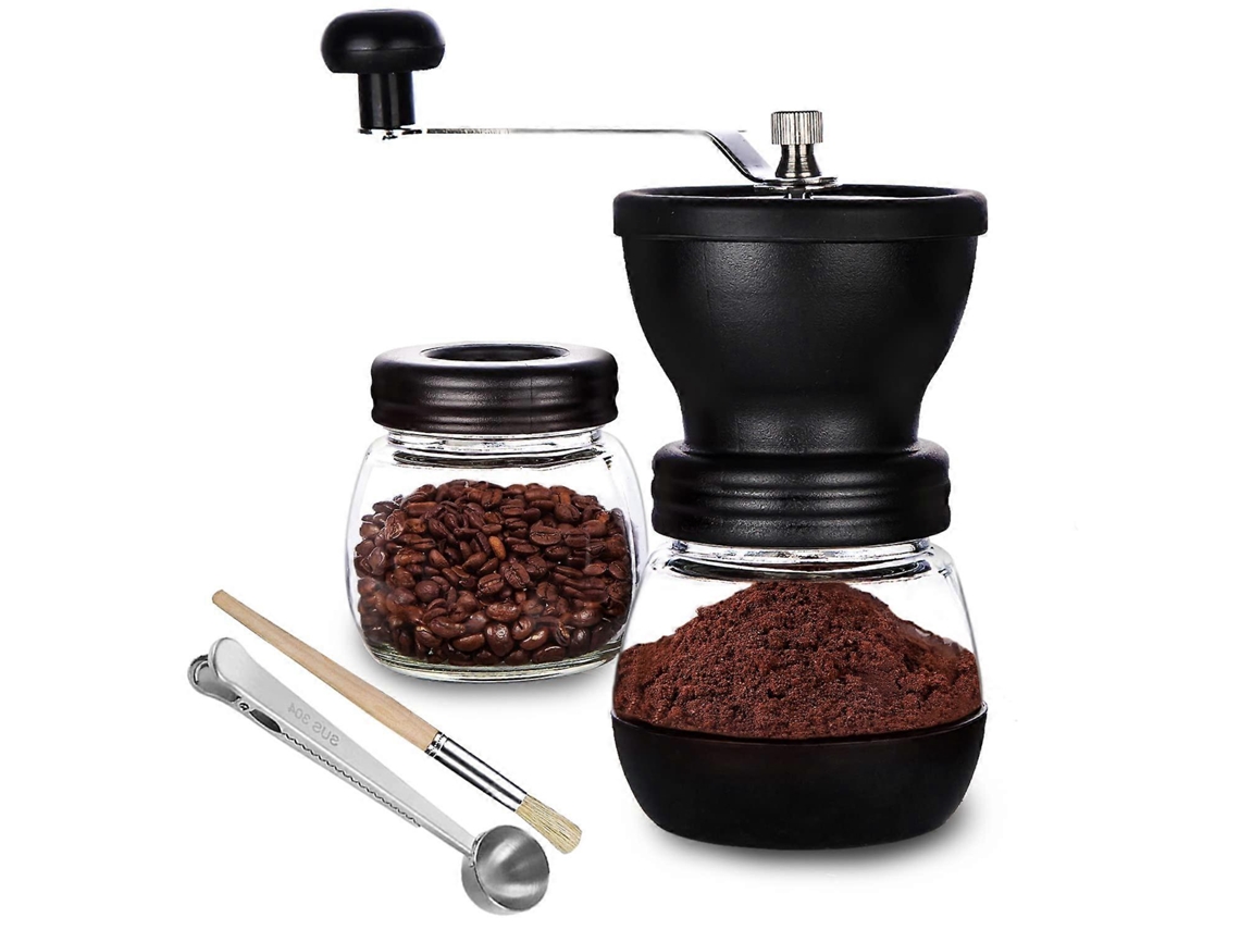 Cafeteira De Montanha Manual Com 2 Quadros De Vídeo , Prato De Cerâmica, Manual/manual, Mesa De Centro Com Pequena Madeira/cucola Brilvibera (33 Cl)