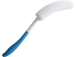 Escova De Banho Lifkome Com Cabo Longo E Esponja Microfibra, Escova Esfoliante Corporal Para Limpeza Fácil Das Costas E