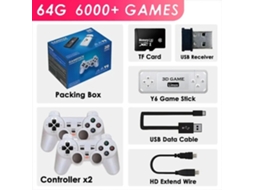 Console de Jogos Portátil A30 com Tela Ips 2,8 Polegadas GOKOCO