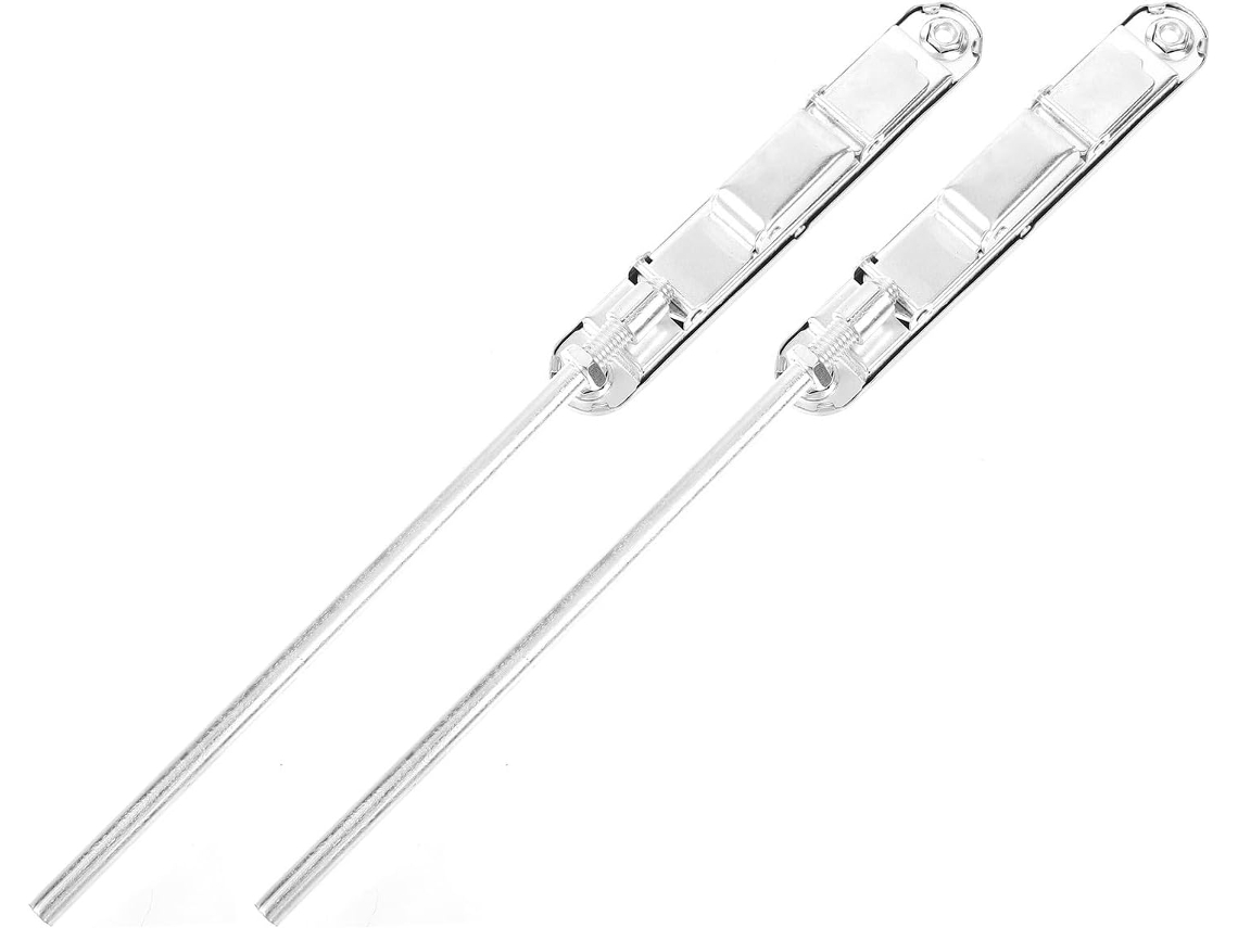 Sistema De Segurança Para 2 Portas Em Aço Inoxidável Com Fechaduras De Mola Ocultas.