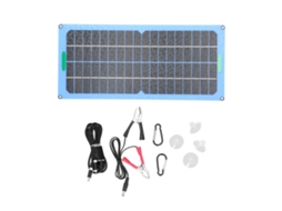 Painel Solar Portátil 15w 18v Usb Silício Monocristalino