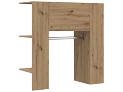 Hallway Cabinet, Hallway Cabinets Vidaxl Marrom Madeira Processada (n/a)