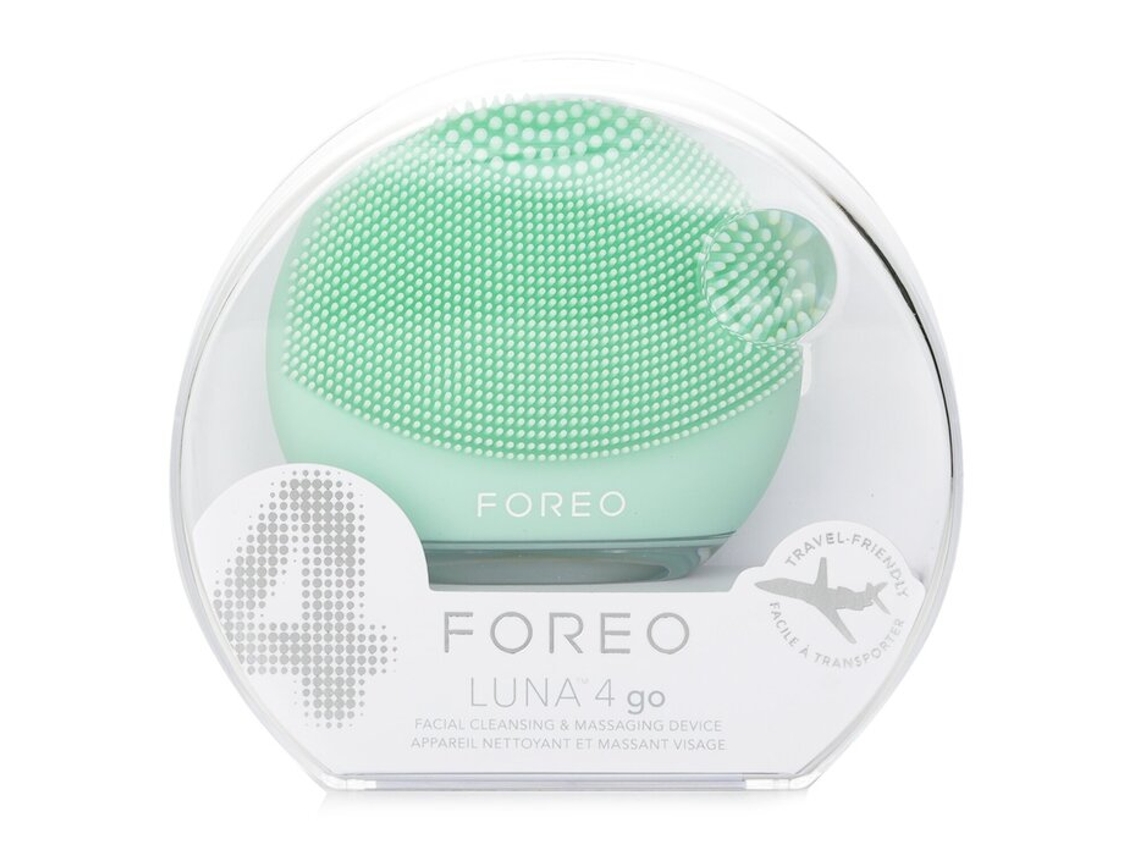 Luna 4 Go Facial Cleansing Massaging Device Pistachio 1pcs Foreo