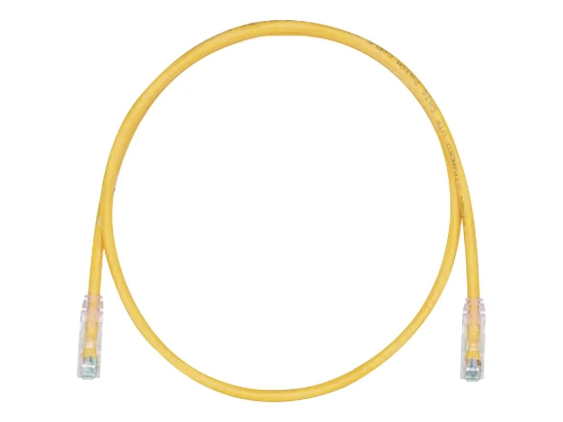 Lurelia Patch Cord Cat6 Utp 24 Awg 7 Pés Amarelo Cm Rj45, Cabo De Ligação Para Rede Estruturada