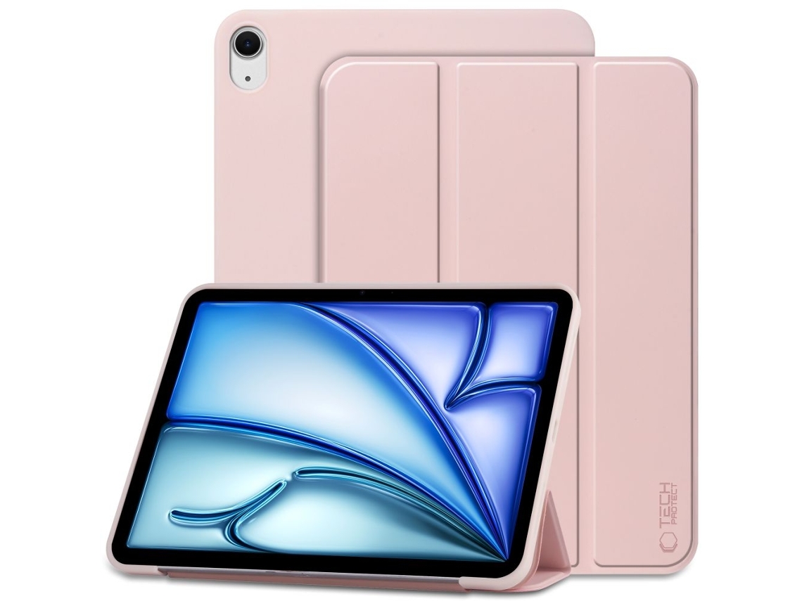 Capa Protetora Para Ipad, Cor Rosa, Compatível Com Ipad, Para Proteção, Transporte E Utilização Diária
