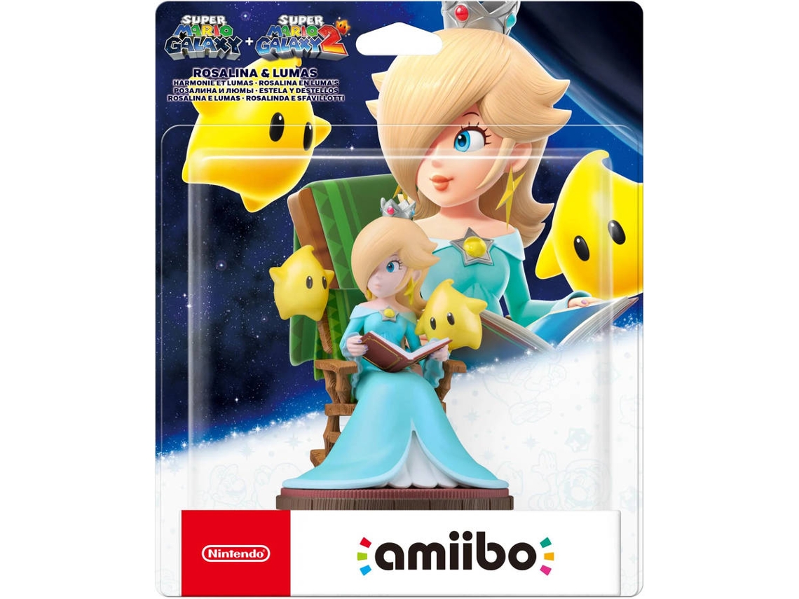 Figura Amiibo NINTENDO Super Mario Galaxy + Super Mario Galaxy 2 - Rosalina & Lumas