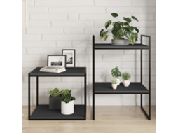 Vidaxl Prateleiras Para Estante 4 Pcs 40x50x1,5cm Contraplacado Cinza