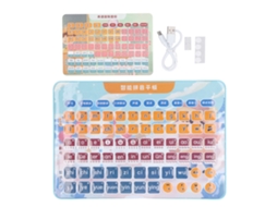 Tablet para Aprendizagem de Pinyin Chinês 2026 para Crianças e Jovens, Alfabeto Fonético, Números, Brinquedo Educativo de Matemática