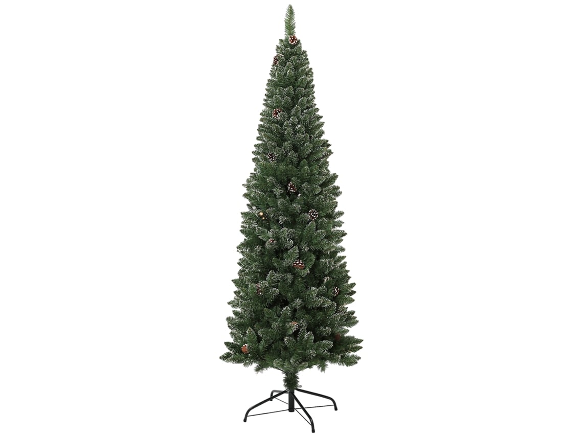 Árvore De Natal Artificial, Em Aço, Plástico, Cor Verde