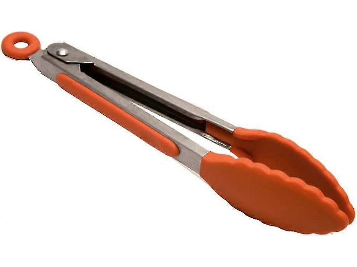 Pinça De Silicone Para Churrasco De 17,7 Cm Ideal Para Cozinhar, Grelhar, Fritar E Preparar Saladas. Aquaforge (7 Polegadas)