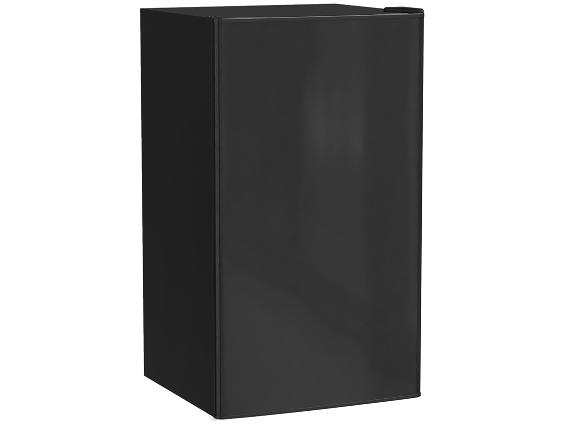 Geladeira Pequena 91l Porta Única Reversível com Freezer e Temperatura Ajustável, Preta