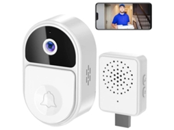 Campainha sem fio com câmera, campainha com vídeo sem fio, Wate, Zqkla Slowmoose