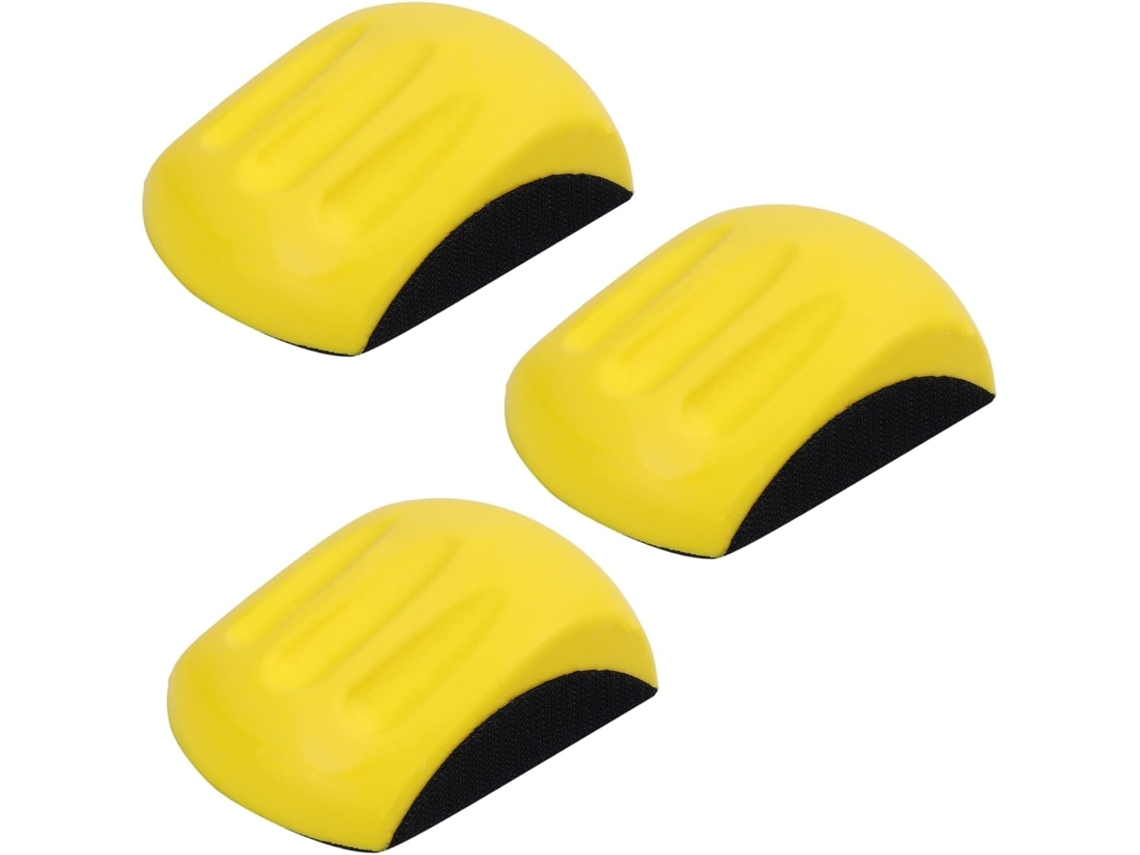 Bloco De Lixa Manual De 3 X 5 Polegadas Para Ferramentas Abrasivas, Almofada De Proteção Abrasiva.