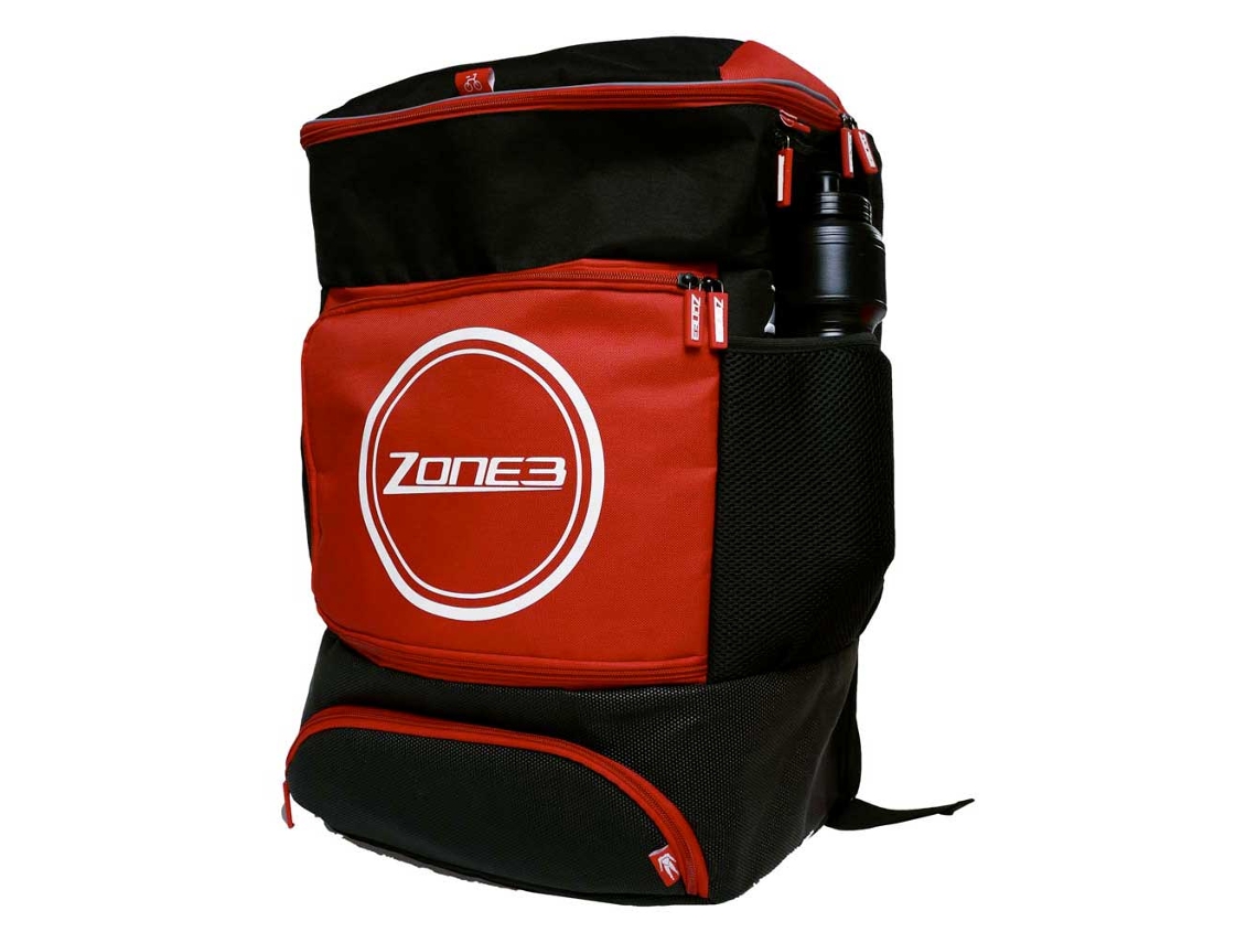 Mochila de Ciclismo ZONE3 Transition (31-40 L - Vermelho)