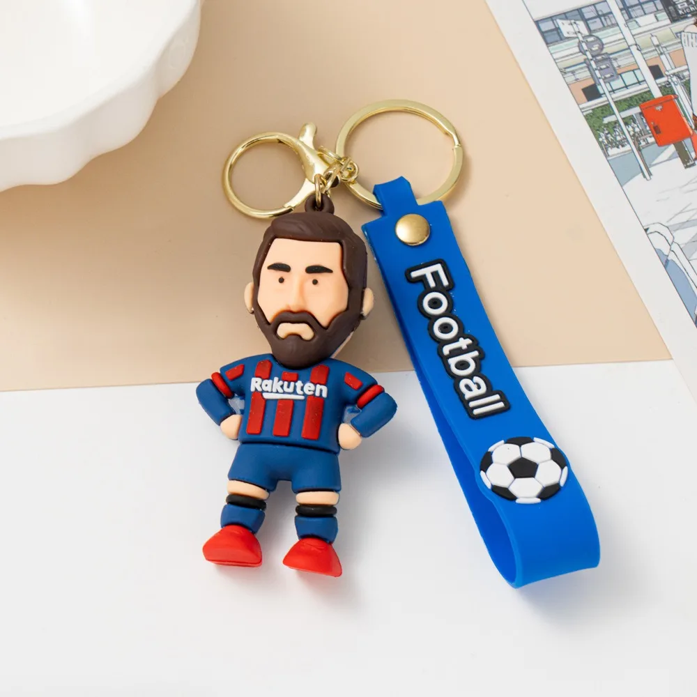 Chaveiros, Enfeites E Lembrancinhas Com Figuras De Jogadores De Futebol Em Pvc.