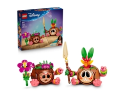 Lego® 43293 Disney Moana Kakamoras - Brinquedo com 2 figuras de coco e flor
