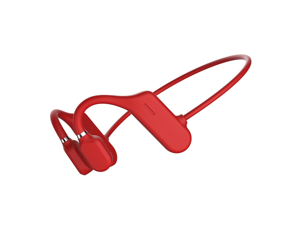 Fones de Ouvido Bluetooth Esportivos Sem Fio EOOCOO (ip Não Processado, vermelho)