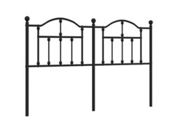 Headboard, Headboards Vidaxl Preto Aço (150 Cm)