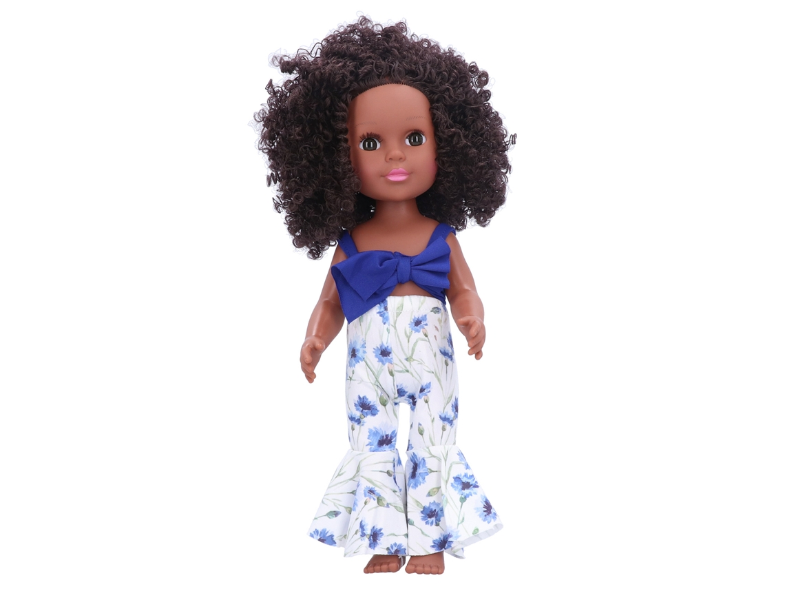 Bebê Reborn Realista, Boneca de Brinquedo com Cabelo Cacheado, Boneca Confortável, Coleção, Presente Q14-48